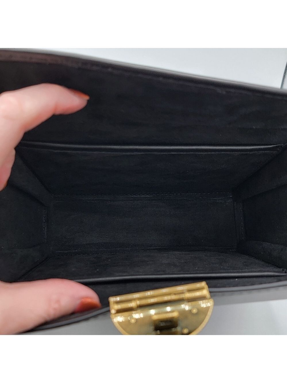 Beara Beara Black Ishie Box Handbag NEW #2933 - Picture 9 of 11
